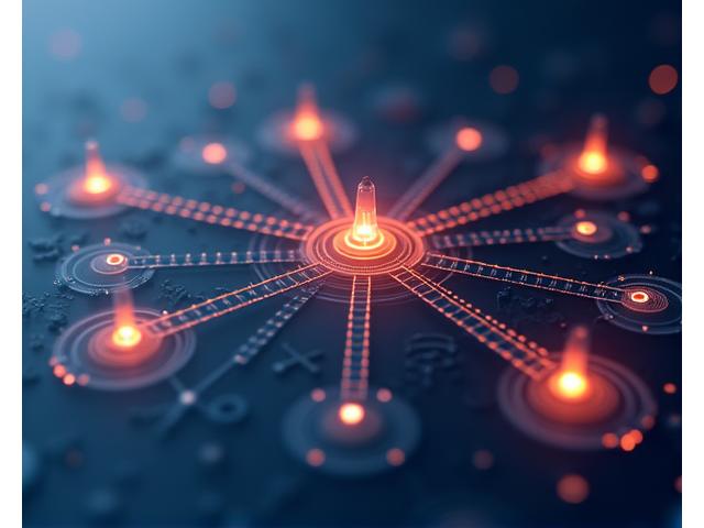 意思決定プロセスを示すAIの論理フロー図