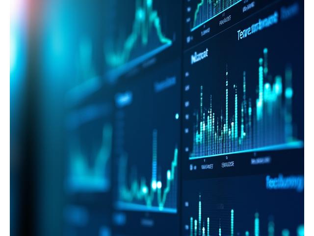 スマート養殖システムのダッシュボード表示、リアルタイムデータと複数のグラフ