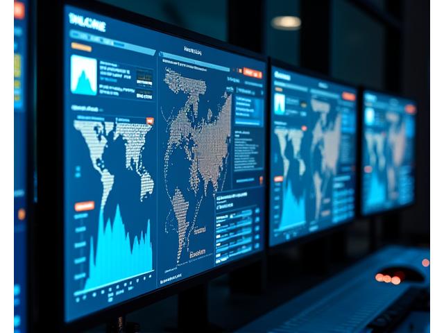 データ分析結果と視覚化されたレポートが表示されたダッシュボード画面